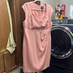 Adrianna PApell beautiful peony pink color size 16 dress. Wore one  then cleaned